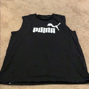 Black Puma tank top xl